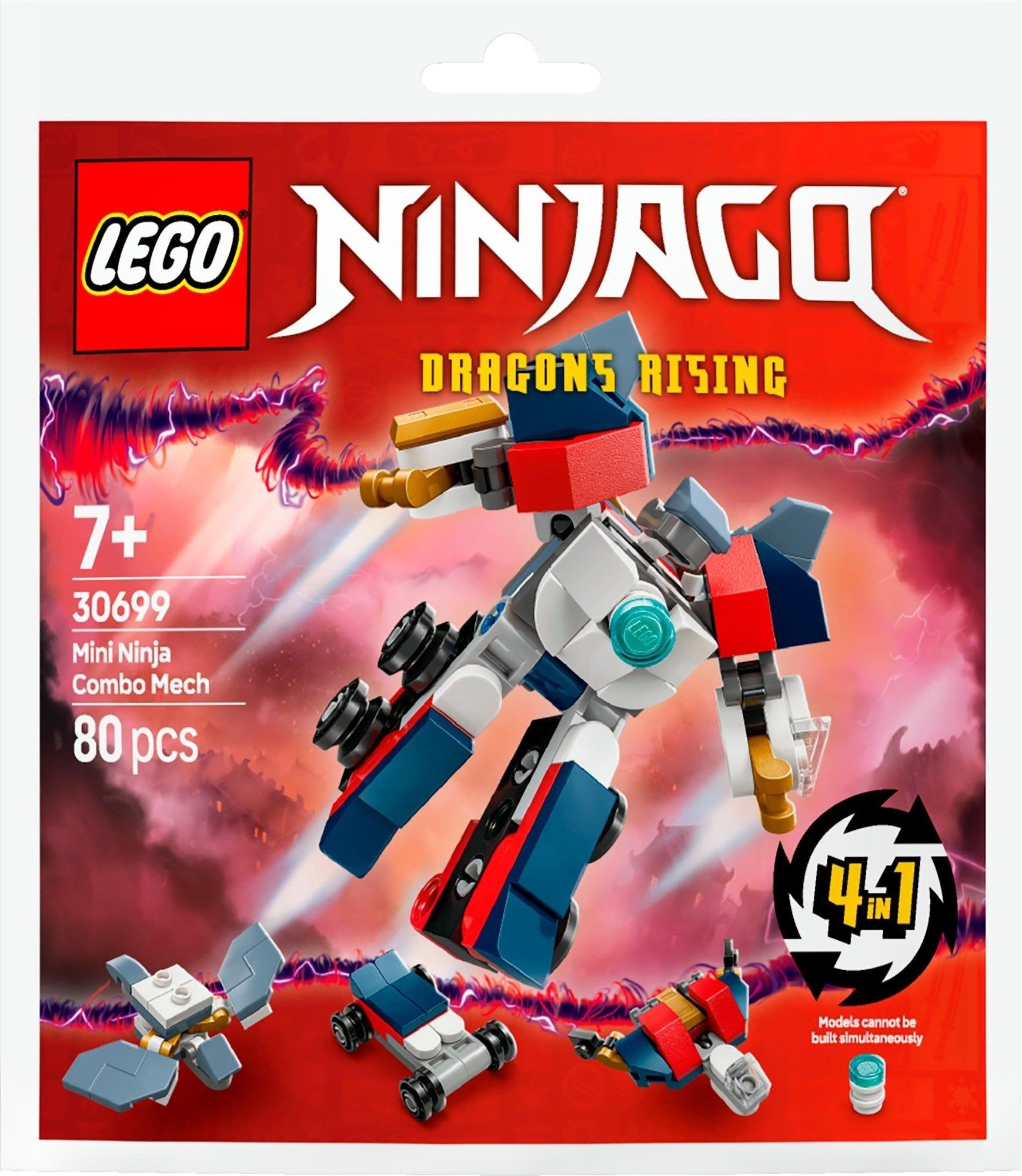 Mini Ninja Combo Mech (30699) | Compare LEGO® Set Prices | Brickfall