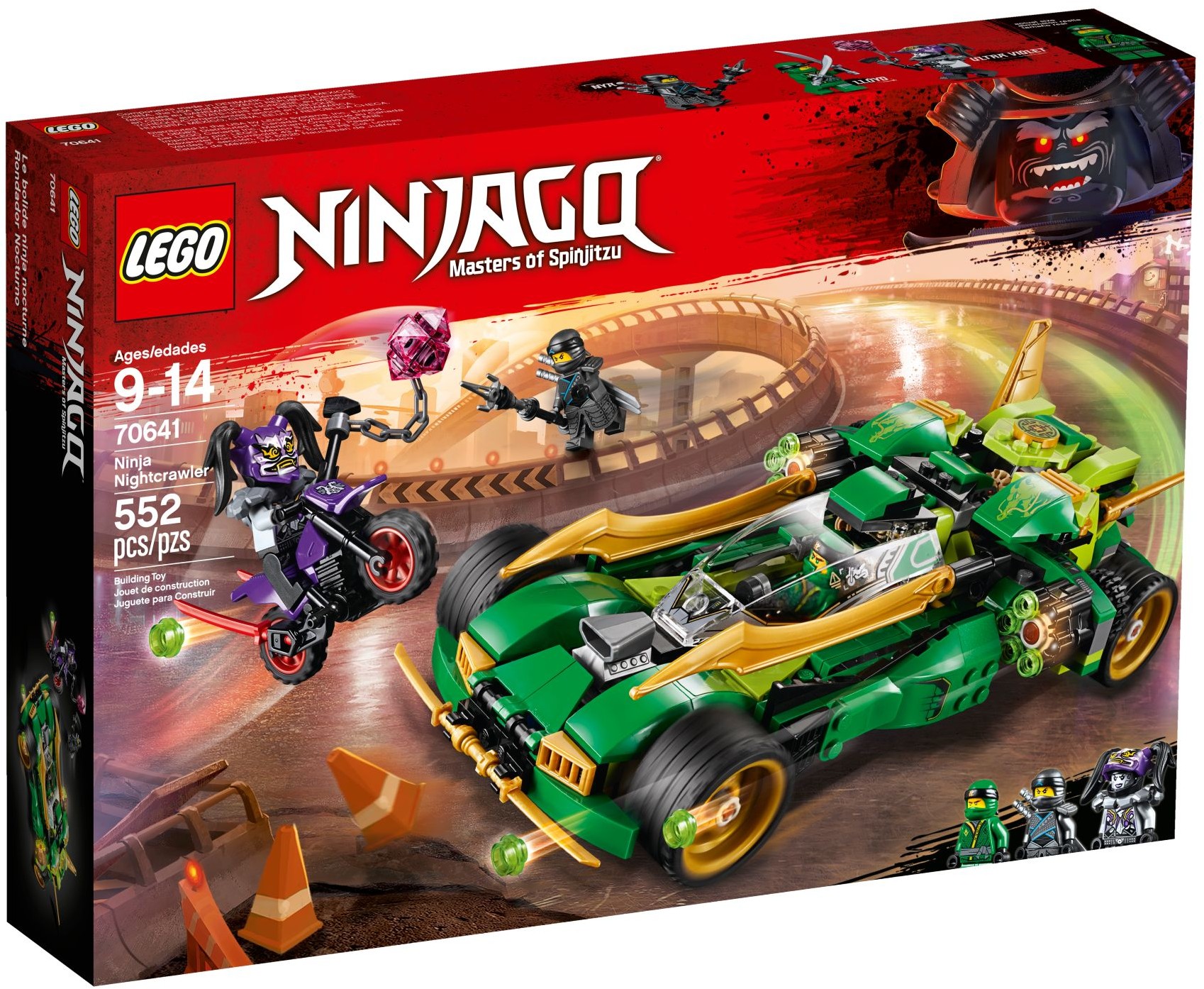 Ninja Nightcrawler (70641) | Compare LEGO® Set Prices | Brickfall